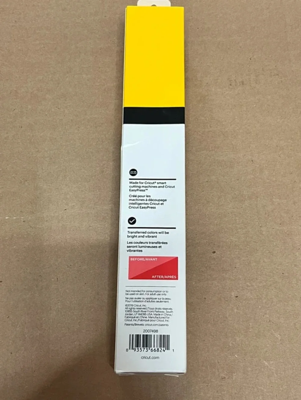 Cricut Infusible Ink Transfer Sheets True Yellow 12x12 Sublimation Craft 2-sheet